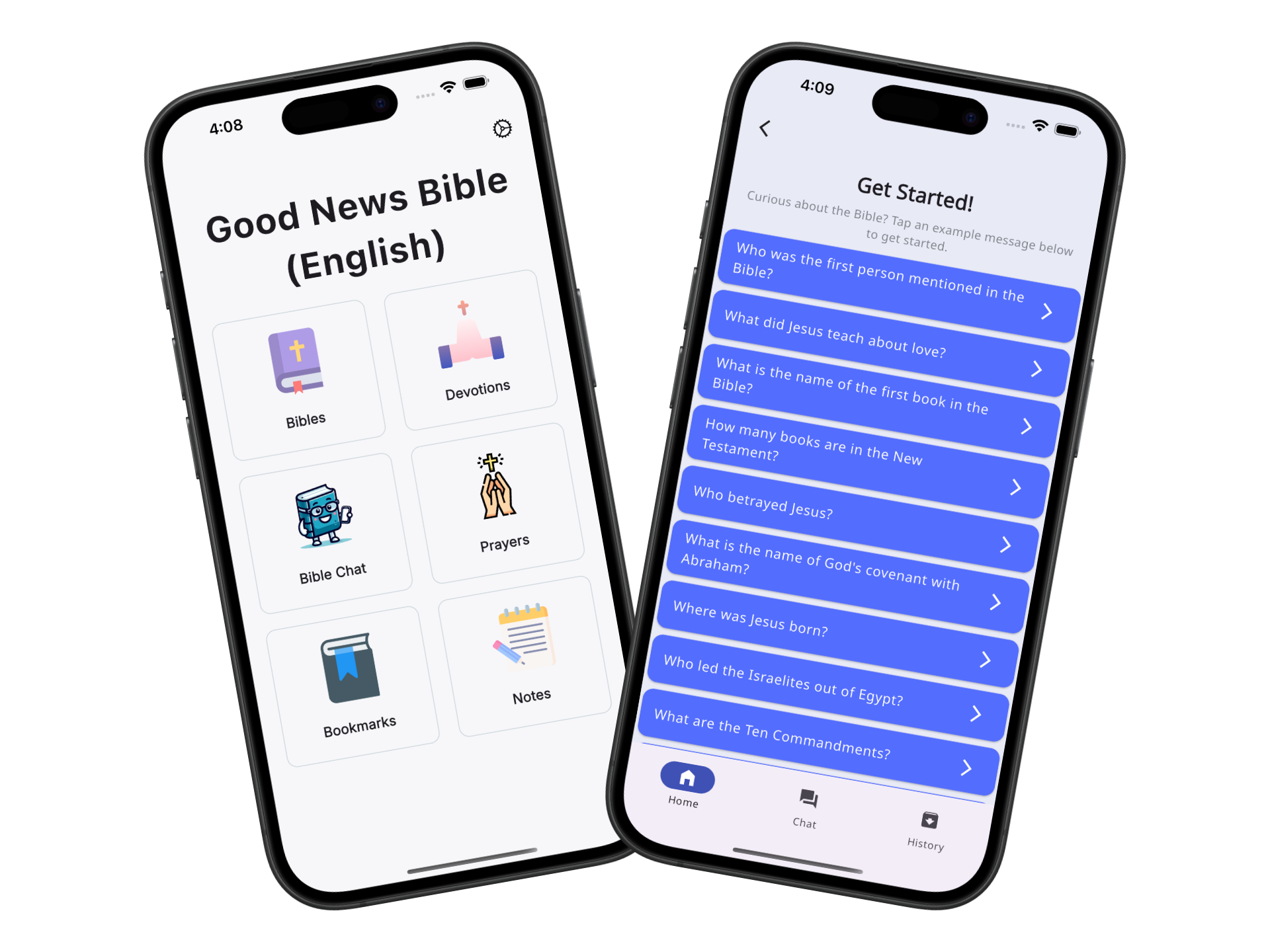 Good News Bible app showcase